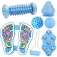 thumbnail image 1 of Rodillo de Bola de Masaje Kit 7 en 1 para Pies Fascitis Plantar Músculo Espalda Nalgas y Brazos Redu, 1 of 13