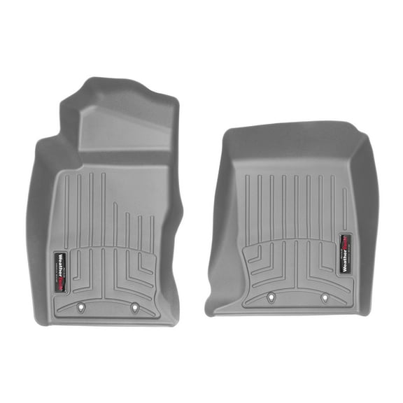 WeatherTech Custom Fit FloorLiners compatible with 2016-2024 Jaguar F-Type - 1st Row (Driver & Passenger), Grey