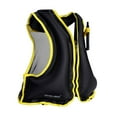 thumbnail image 1 of Chaleco salvavidas de PVC para canotaje, chaleco de flotabilidad inflable portátil, accesorios seguros para exteriores, 1 of 9