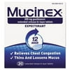 Mucinex 12 Hr Chest Congestion Expectorant, Tablets 20 ea (Pack of 2)