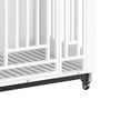 thumbnail image 5 of ModFusion 32" Wooden Top Dog Crate with Waterproof Finish, Locking Casters, and Pull-Out Tray, 5 of 8