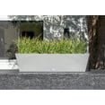 thumbnail image 3 of Veradek Pure Series Window Box 36" Planter 2 Pack Grey, 3 of 7
