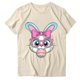 thumbnail image 3 of TaTaai Women's Cotton Easter Graphic T-Shirt Short Sleeve Crew Neck Loose Fit Casual Summer Chic Tee Family Daily Work Vacation Gift, 3 of 5