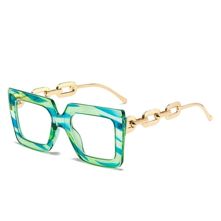 Fashion Vision Care Women Accessories Ultra Light Transparent Lens Large Frame Eyeglasses Eyewear Reading Glasses 3