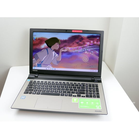Pre-Owned Toshiba L55-C 15.6" HD Laptop Intel Core i7-6700HQ 8GB DDR3L 256GB SSD DVD Windows 10
