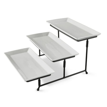 WARMOUNTS White Chafing Dishes for Buffet 2 Pack, 5QT Maifanite Coating Round Chafing Dish Buffet Set, Rolled-Rim Glass Lid & Lid Holder for Parties Serve Wedding Birthday Church Event