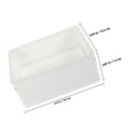 thumbnail image 2 of DEEPCRAFF 4Pcs Stackable Plastic Storage Bins Assorted Color Folding Crates for Home and Office Storage, 2 of 8