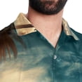 thumbnail image 5 of Surfing in Summer Men's Short Sleeve Printed Poplin Shirt with Spread Collar Tops - Casual Button Down Summer Beach Shirt for Men and Women, 5 of 6