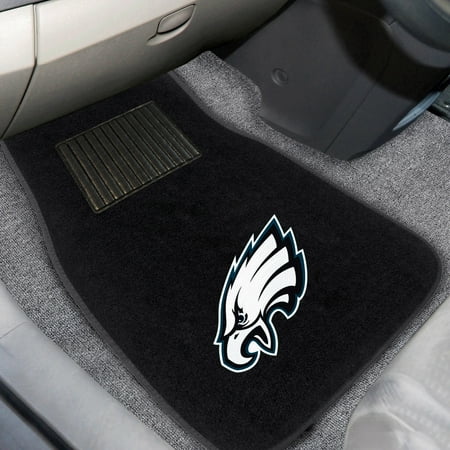 Philadelphia Eagles 2 Piece Embroidered Car Mat Set Walmart Com