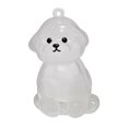 thumbnail image 1 of Pet Hair Collector Keychain Transparent Souvenir Capsule Waterproof Design Dog Hair Memorial Keychain, 1 of 8