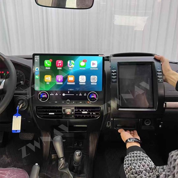 ZWNAV 16.8 Inch for Toyota Land Cruiser/Prado LC120 2002-2009 Screen Car Radio Player Android Host IPS Touch Screen Car GPS Navigation Multimedia Player