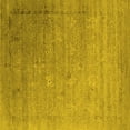 thumbnail image 1 of Ahgly Company Indoor Square Oriental Yellow Industrial Area Rugs, 3' Square, 1 of 4