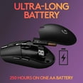 thumbnail image 4 of logitech G305 LIGHTSPEED Wireless Gaming Mouse, Negro (Renovado), 4 of 9