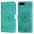 thumbnail image 1 of Funda tipo cartera GANGXUN para iPhone 7 Plus/8 Plus , diseño girasol, cuero PU, soporte, cierre magnético, tarjetero, 1 of 5