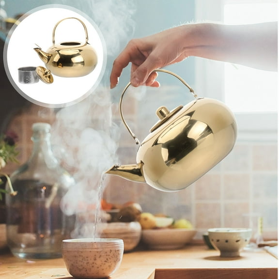 NUOLUX Stainless Steel Tea Kettle 1 Pc Stovetop for Fast and Efficient Tea Brewing at Home