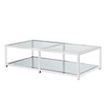 thumbnail image 2 of Home Gear Coffee table Silver Square Base Mirror shelf, 2 of 2
