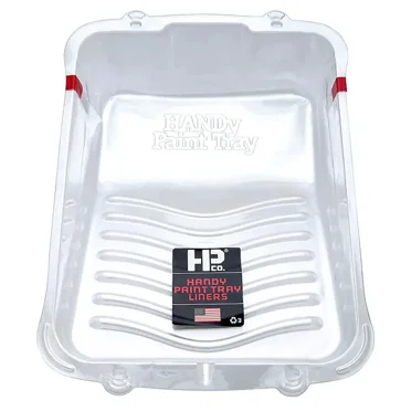 1 Gal Handy Paint Products 7510-CC Clear HANDy Disposable Deep Well Paint Tray Liner, 3-Pack