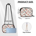 thumbnail image 3 of Crossbody Handbag Phone Purse Mobile Phone Bag Crossbody Phone Bag Comfortable and Durable Pretty Rose, 3 of 7
