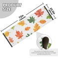 thumbnail image 5 of Yayeee Runner Rug for Bedroom 2'x6' Machine Washable Hallway Non Slip Mat, Green Leaves, 5 of 8