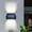 White Light, variant on 2Pcs Solar Outdoor Lights, Solar Wall Lights Outdoor Fence Garden for Decoration Landscape Lighting, IP65 Rainproof Outdoor Solar Lights for Courtyard Terrace Garden Garage (Color Light,10 LED Beads)