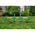 thumbnail image 5 of DUOSONG Xss008 High Quality Kids Seesaw Plastic Seat Playground Equipment Cute Baby Plastic Rocker Outdoor Children Blue And Green Steel Tube For Kids Age 3+ Green Steel Toys Outdoor Sports, 5 of 5