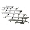 thumbnail image 2 of Alessi "Pescher" Extensible Trivet in 18/10 Stainless Steel Mirror Polished, Silver, 2 of 5