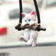 thumbnail image 4 of Lindo colgante creativo para coche, colgante de gato en rama, lindo gato trepador para espejo retrovisor de coche, colgante para espejo retrovisor, 4 of 5