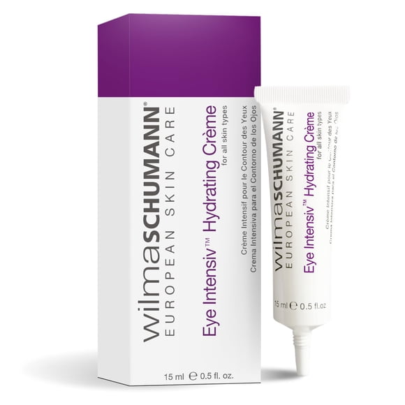 WILMA SCHUMANN Eye Intensiv Hydrating Crme - Hidratante facial para reducir las líneas finas y arrugas - Crema para ojos 0.5OZ/15ML - Cuidado de la piel de lujo