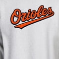 thumbnail image 6 of Men's Champion Heather Gray Baltimore Orioles Reverse Weave Sweatshirt, 6 of 6