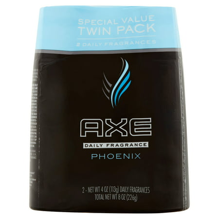 Axe Phoenix Daily Fragrance Special Value Twin Pack, 4 oz, 2
