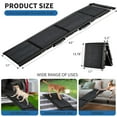 thumbnail image 2 of QinaQin Peakpursuit Extra Wide Pet Ramps for Cars - Portable Pet Ramps for Large Dogs, Non-Slip Surface, with Side Rails, Suitable for Suvs and Trucks, 2 of 6