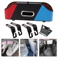 thumbnail image 3 of Car Seat Back Organizer Tissue Holder Cup Holder Vehicles Interior Accessories Storing Paper Towels Road Trips Backseat Storage E, 3 of 6