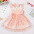 thumbnail image 3 of IDOPIP Baby Girls Tutu Dress Summer Sleeveless Ruffle Tulle Sundress Backless Party Princess Dresses, 3 of 8