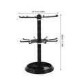 thumbnail image 2 of FENGGUIQU Rotating Jewelry Necklace Holder Display Stand with Keychain Organizer Rack for Necklace Storage and Display, 2 of 8