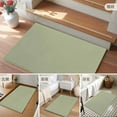 thumbnail image 6 of Sage Green 2x3 Door Mat Rug, Farmhouse Solid Green Color Modern Art Non-Skid Rubber Backing Large Rectangle Rugs - Living Room Bedroom Home Office, Indoor Floor Mat Carpets Washable Rug, 6 of 9
