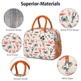 thumbnail image 4 of Lunch Bag Lunch Box for Women Reusable Insulated Lunch Bags,Water-Resistant Sea Animal Lobster and Crab Cooler Lunch Tote Bag, Large Capacity for Work Travel Picnic, 4 of 6