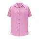 thumbnail image 3 of Camiseta para mujer,Blusa holgada con cuello en V para mujer, túnica informal de manga larga con bolsillo, mezcla de lino suave, para oficina y uso diario, sopatenor, 3 of 9