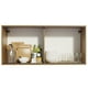 thumbnail image 3 of Alacena Gabinete Superior Madesa Emilly 2 Puertas Correderas Cristal - Marrón Madesa G25125EMMB, 3 of 5