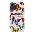 thumbnail image 1 of Personalised Butterfly Name iPhone 16 Pro Case, iPhone 13, 1 of 5