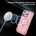thumbnail image 3 of Allytech Magnetic Case for iPhone 16, [Military Grade Drop Protection] [Compatible with MagSafe] Slim Translucent Soft TPU Frame Shockproof Anti-Scratch Rugged PC Back Shell - Pink, 3 of 7