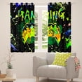 thumbnail image 4 of Gaming Curtains & Drapes Gamer 30%-50% Blackout Curtains ,Video Game Console Gaming Window Curtains Bedroom Decor,Gamepad Yellow Green Orange Tie Dye Window Treatments, 4 of 6