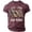 Wine, variant on LNZGNM Mens USA 250th Anniversary Shirts American Flag 1776-2026 Short Sleeve T-Shirt Stylish Star Stripes Graphic Crewneck Shirt Gym Tops,Dark Green 4XL