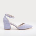 thumbnail image 1 of Marcelle - Zapatos de novia de ante color lila lila 22 CM, 1 of 4