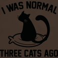 thumbnail image 3 of CafePress - I Was Normal Three Cats Ago Dark T Shirt - Men's Classic Graphic Cotton T-Shirt, 3 of 4