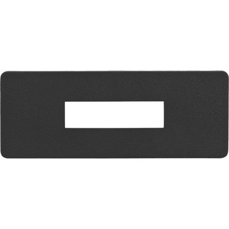 Plated Gecko - Adapter Plate, Gecko, For In. K200, Black