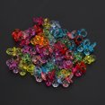 thumbnail image 4 of Color Acrylic , Mini  Toy, Acrylic  Bright Color 100Pcs For Baby Kids Transparent Pink + Blue,Solid Color Mixing,Transparent Color Mixing, 4 of 8