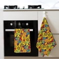 thumbnail image 4 of Sikiie Dancing African Womens Waffle Weave Kitchen Dish Cloth,Super Absorbent Kitchen Dish Towels 16*26 Inches for Dish Rags Washing Dishes, Drying Dishes, 4 of 7