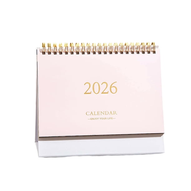 Calendario Calendario de escritorio a color 2026 con bloc de notas ...