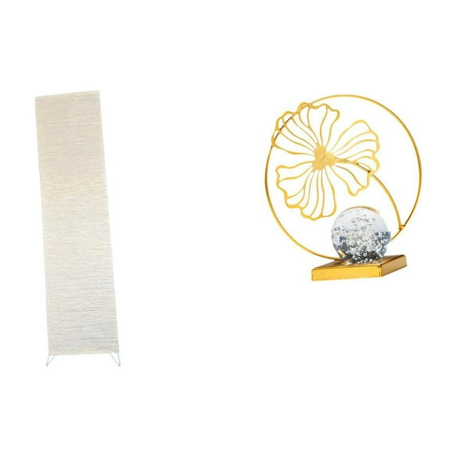 Pantalla De Lámpara De Pie Con Forma De Hoja, Decoración Para Sala De Estar, Figura De Hierro, Cubierta De Lámpara De Pie, Adorno Coleccionable, Escultura Para Estantería De Dormitorio