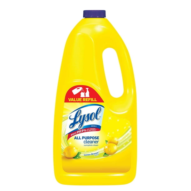 Lysol All Purpose Cleaner Spray, Lemon Breeze, 60oz
